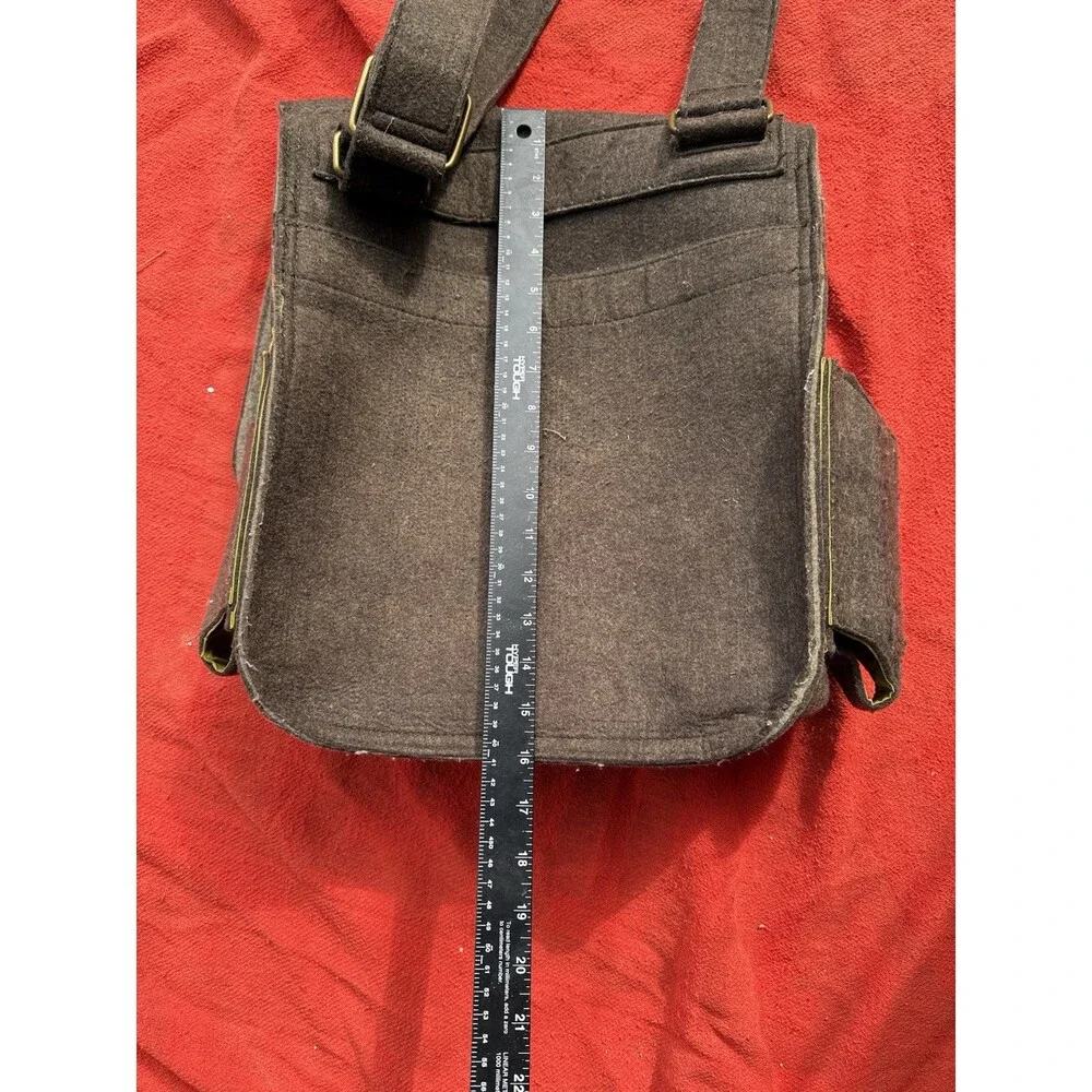 Sons of Trade Wool Canvas Diaper Bag Messenger Shoulder Bag Unisex